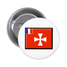 Drapeau de Wallis-et-Futuna Badge Avec Épingle