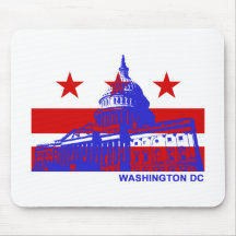 Drapeau de Washington DC Tapis De Souris