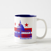Drapeau de Washington DC Tasse À Café