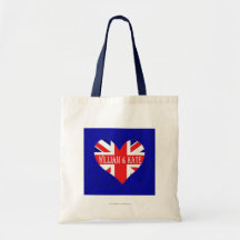 Drapeau de William et de Kate R-U Sac