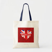 Drapeau de William et de Kate R-U Sacs Fourre-tout
