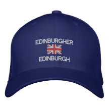 Drapeau d'Edinburgher Edimbourg les Anglais Casquette Brodée
