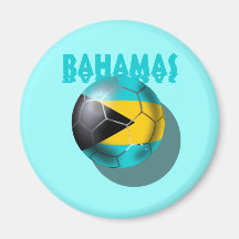 Drapeau des Bahamas - drapeau des Caraïbes bahamie Magnets