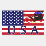 Drapeau des Etats-Unis Autocollants