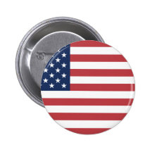 Drapeau des Etats-Unis Badge Avec Épingle