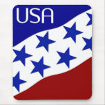 Drapeau des Etats-Unis tapis de souris