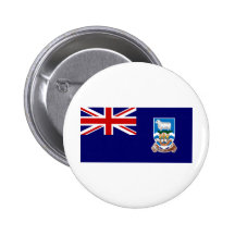 Drapeau des Îles Falkland Badges Avec Agrafe