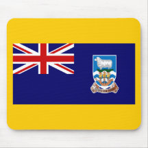 Drapeau des Îles Falkland Tapis De Souris