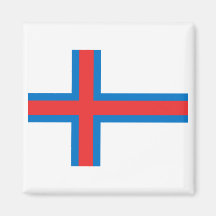 Drapeau des Iles Féroé Magnets Pour Réfrigérateur