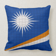 Drapeau des Marshall Islands Oreiller