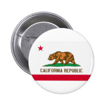 Drapeau d'état de République de la Californie Badge