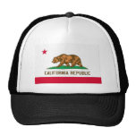 Drapeau d'état de République de la Californie Casquettes De Camionneur