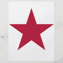 Drapeau d'étoile de la Californie Prospectus Personnalisés