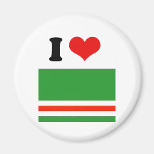Drapeau d'Ichkeria Magnets