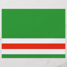 Drapeau d'Ichkeria Prospectus En Couleur