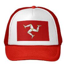 Drapeau d'île de Man Casquette De Camionneur