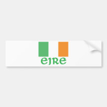 Drapeau d'Irlandais d'EIRE Autocollants Pour Voiture