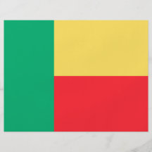 Drapeau du Bénin Tract Customisé