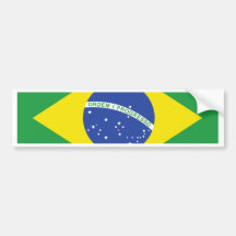 Drapeau du Brésil Adhésifs Pour Voiture