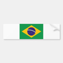 Drapeau du Brésil Adhésifs Pour Voiture