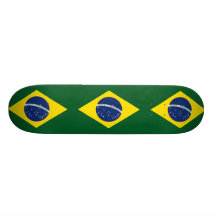 Drapeau du Brésil Plateau De Planche À Roulettes