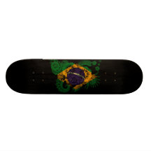 Drapeau du Brésil Plateaux De Skate