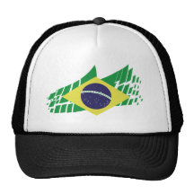 Drapeau du Brésil stylé Casquette