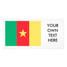 Drapeau du Cameroun Cartes Avec Photo