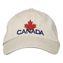 Drapeau du Canada Chapeaux Brodés