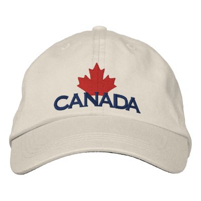 Drapeau du Canada Chapeaux Brodés
