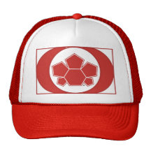 Drapeau du Canada du football Casquettes De Camionneur