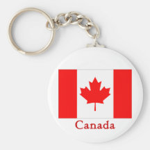 Drapeau du Canada Porte-clé