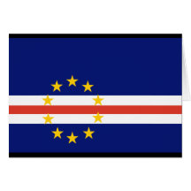 Drapeau du Cap Vert Cartes De Vœux