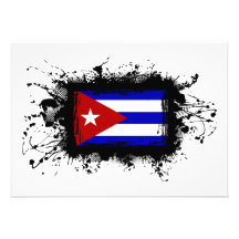 Drapeau du Cuba Faire-part Personnalisé