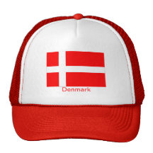 Drapeau du Danemark Casquettes De Camionneur