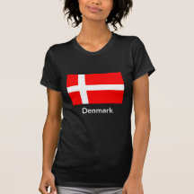 Drapeau du Danemark T-shirt