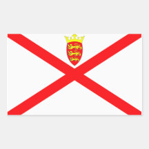 Drapeau du Jersey Autocollants