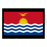 Drapeau du Kiribati Carte