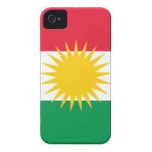 Drapeau du Kurdistan Coque iPhone 4 Case-Mate