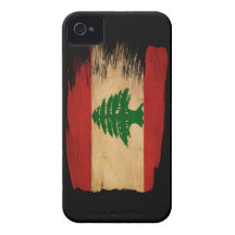 Drapeau du Liban Étui iPhone 4