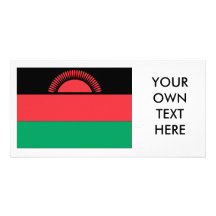 Drapeau du Malawi Photocarte Customisée