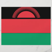 Drapeau du Malawi Tract Personnalisé