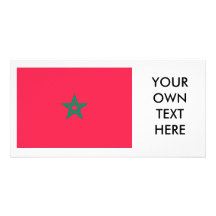 Drapeau du Maroc Photocartes