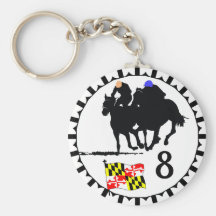 Drapeau du Maryland Porte-clé