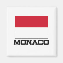 Drapeau du Monaco Aimants