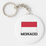Drapeau du Monaco Porte-clef