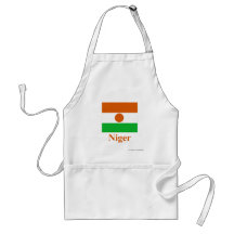 Drapeau du Niger avec le nom Tabliers
