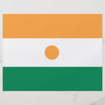 Drapeau du Niger Prospectus En Couleur