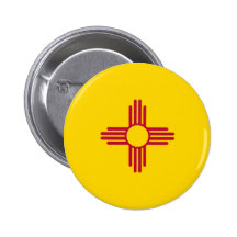 Drapeau du Nouveau Mexique Pin's Avec Agrafe