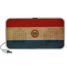 Drapeau du Paraguay Haut-parleurs Ordinateur Portable